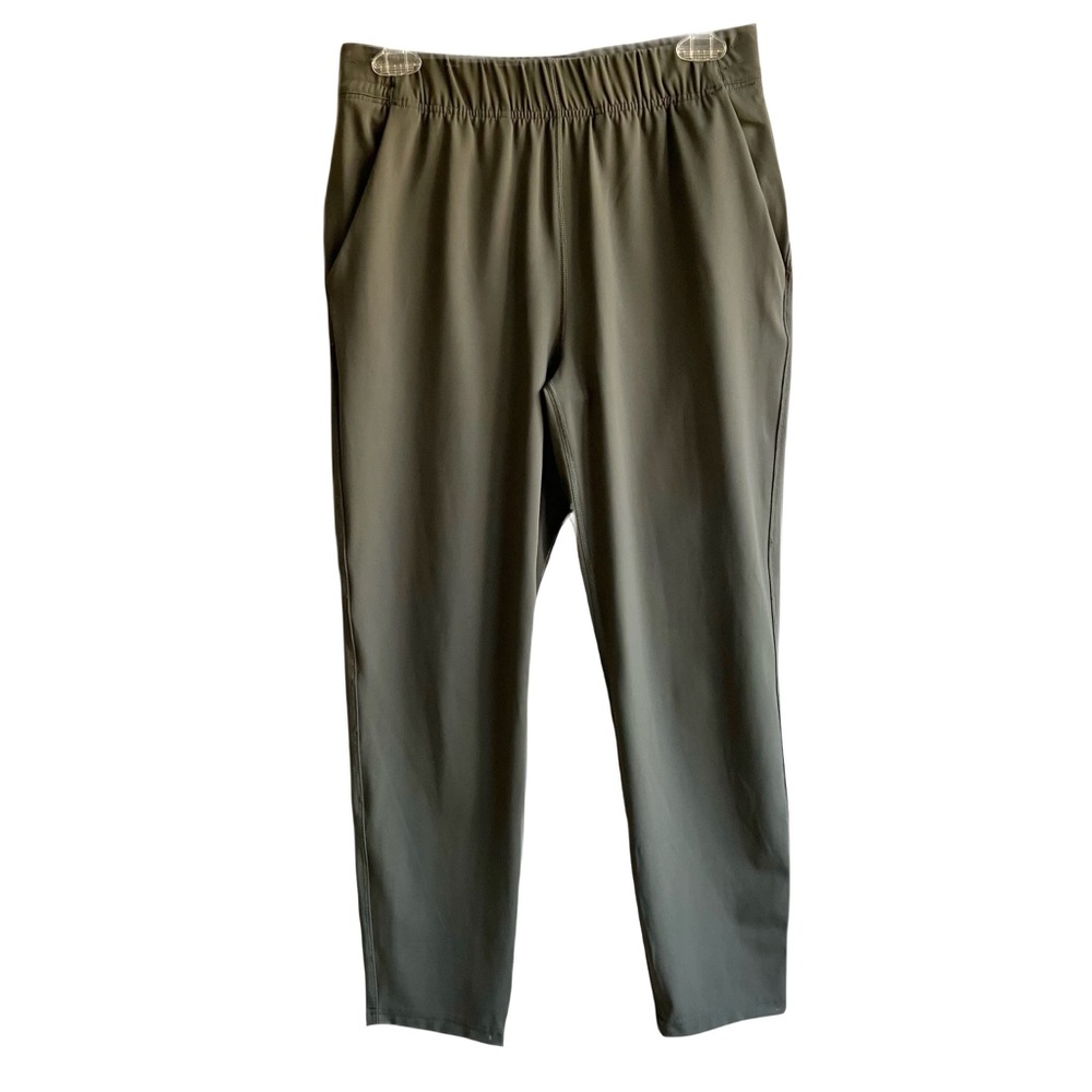 Babaton The Group Weekender Pant Size S Gray Joggers Pockets Pull On High Rise - Picture 4 of 10